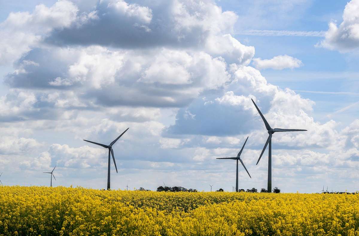Ausbau von Windrädern: Habeck: Gesetzespaket zentral für Klimaschutzziele