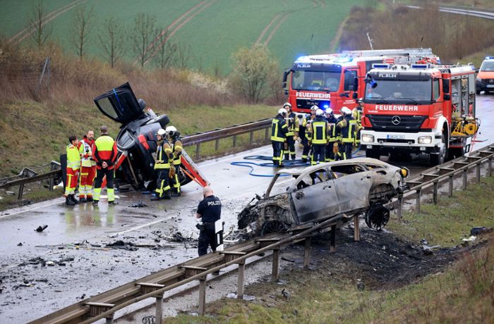 Sieben Tote in Thüringen: Todesfahrer bei schwerem Unfall  ist ermittelt