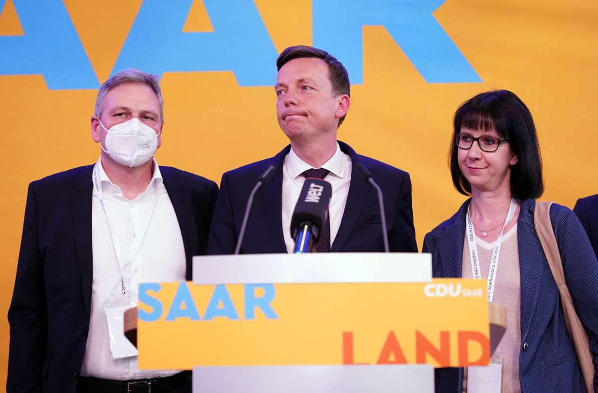 Nach Wahlniederlage im Saarland: CDU-Chef Tobias Hans gibt Parteivorsitz ab