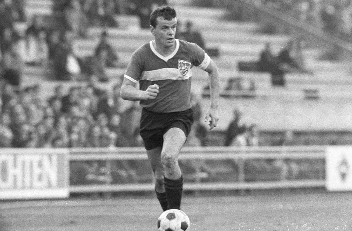 Theo Hoffmann war von 1968 bis 1970 Kapitän des VfB.