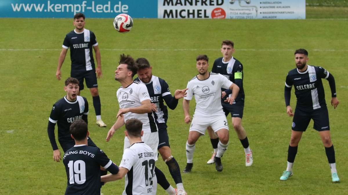 Fußball-Landesliga, Staffel III: Späte Entscheidung gegen die SF Gechingen