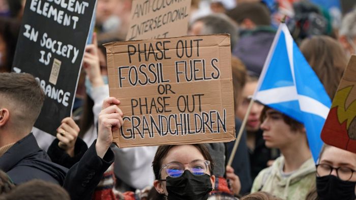 Tausende demonstrieren  für mehr Klimaschutz