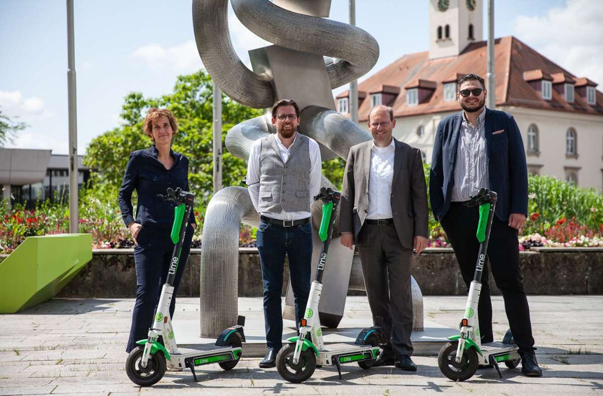 E-Scooter in Sindelfingen: Die letzte Meile mit dem E-Roller auf Achse