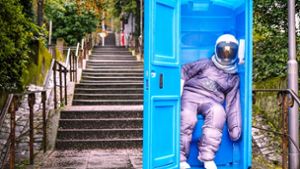 Stadtspaziergang mit Astronauten