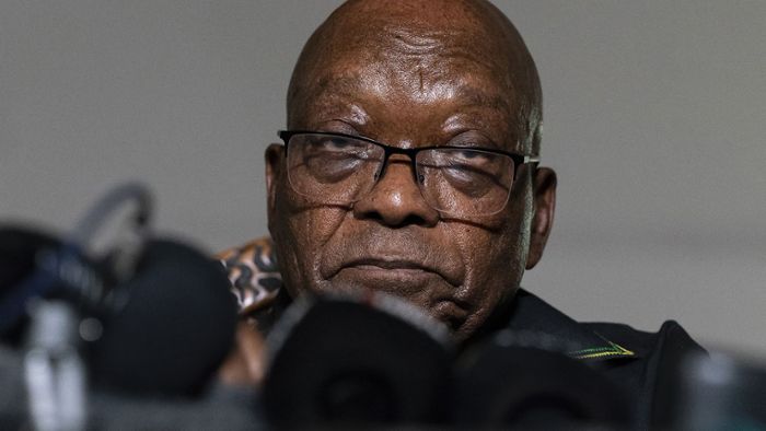 Jacob Zuma kommt vor Gericht