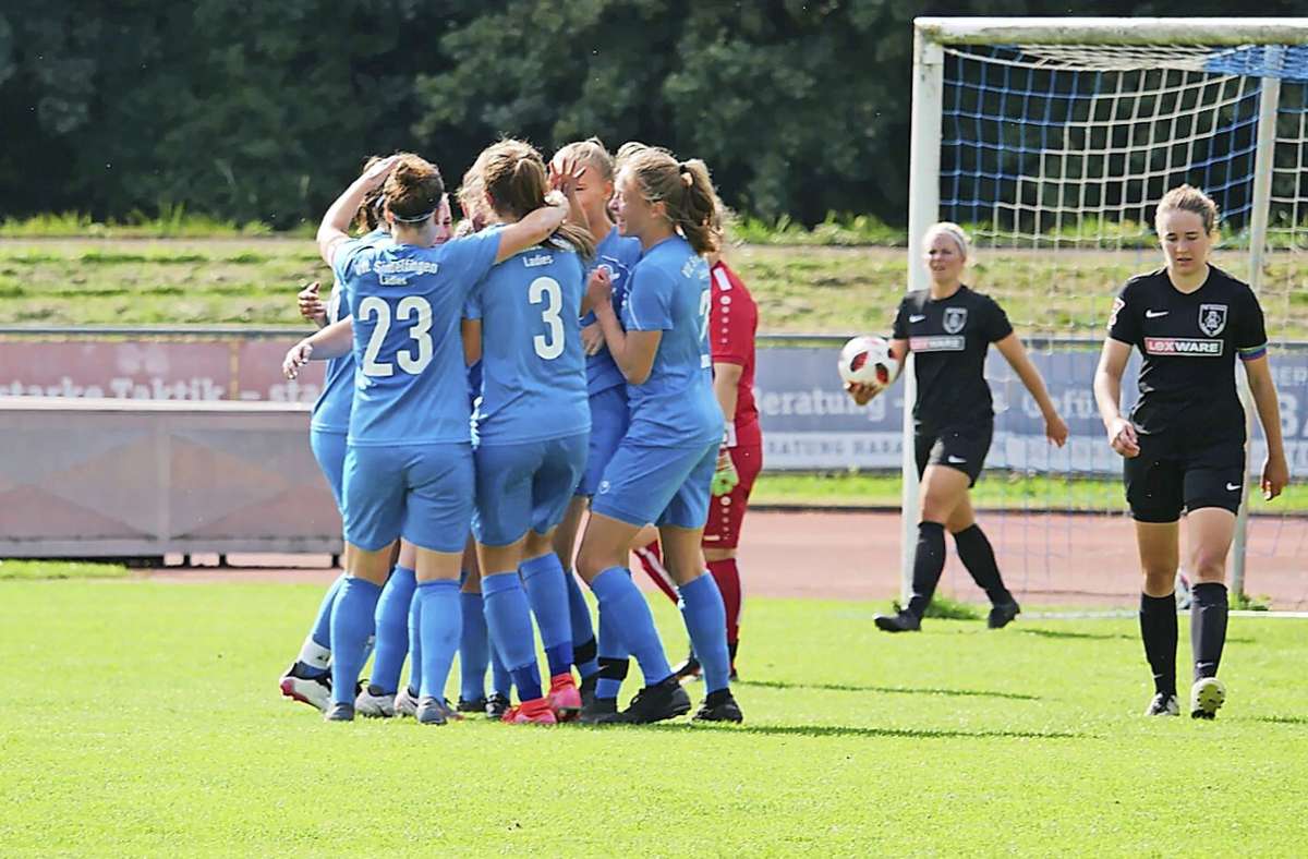 Frauenfußball: VfL Sindelfingen Ladies feiern ersten Saisonsieg