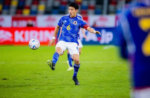 Wataru Endo fiebert mit Japan dem WM-Auftakt gegen Deutschland entgegen. Foto: dpa