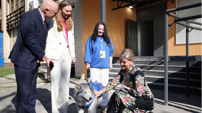 Erste Royal seit Kriegsbeginn: Herzogin Sophie besucht Ukraine