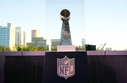 Die Vince Lombardi Troiphy ist der Pokal, den es beim Super Bowl zu gewinnen gibt. Foto: imago images/ZUMA Wire/Luis Santana via www.imago-images.de