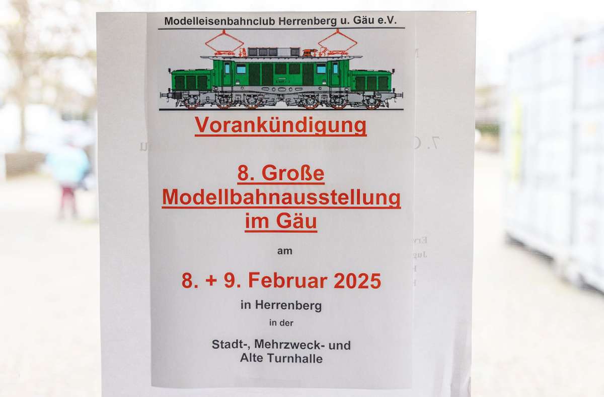 Der Modelleisenbahnclub Herrenberg und Gäu hat sich ins Zeug gelegt.