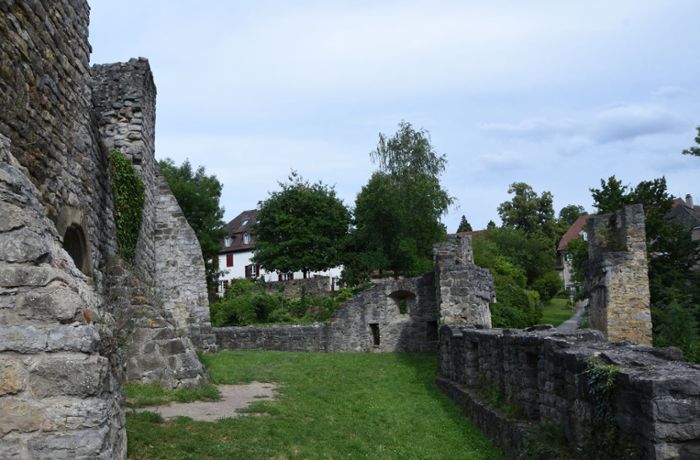 Nippenburg bei Schwieberdingen: Ruine voller Sagen und Legenden