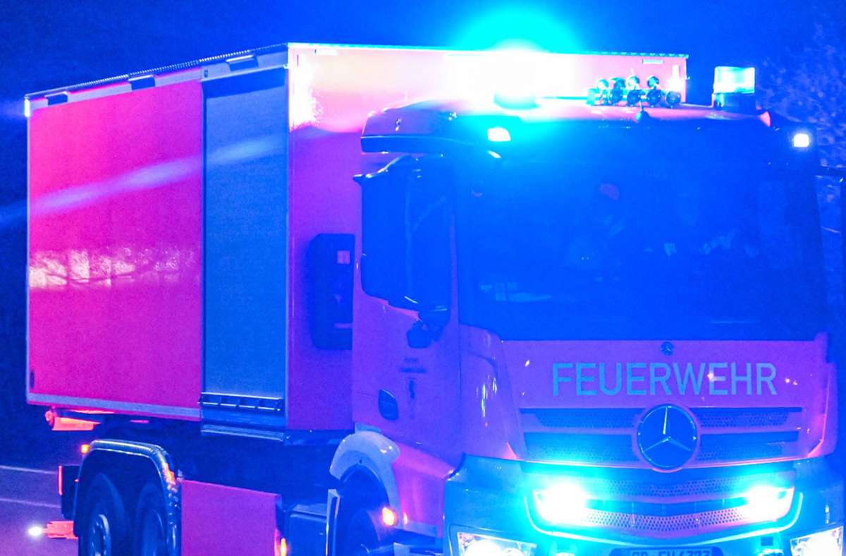 Kreis Böblingen: 100.000 Euro Schaden bei Brand in Gäufelden