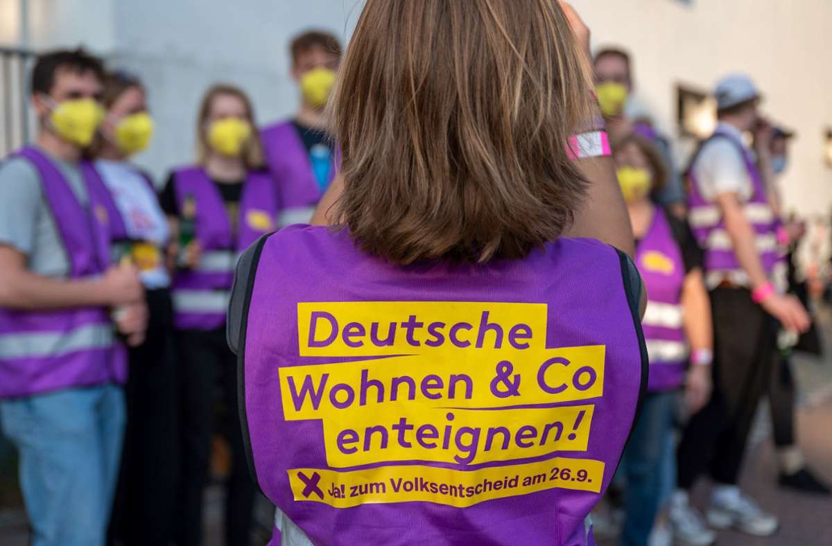 Wohnungsunternehmen: Berliner stimmen für Enteignung