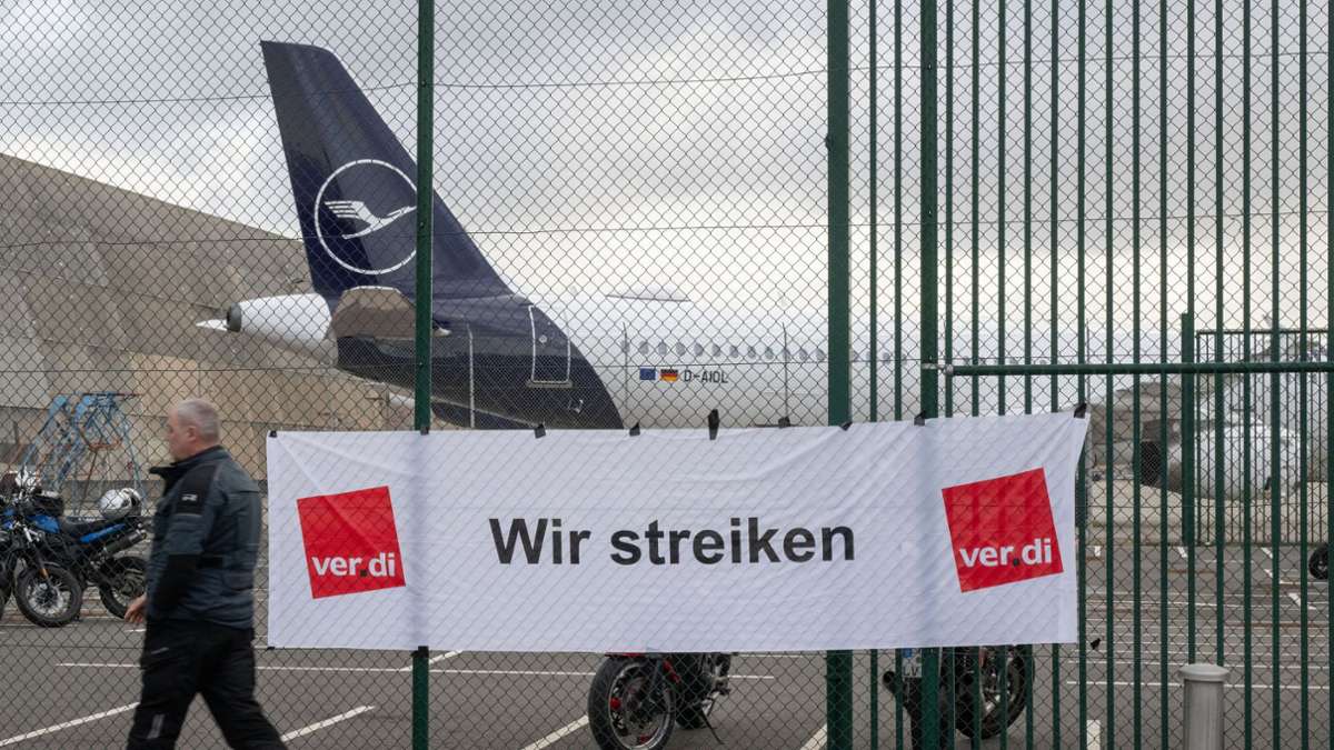 Warnstreik am Donnerstag: Frankfurter Flughafen für abfliegende Passagiere gesperrt
