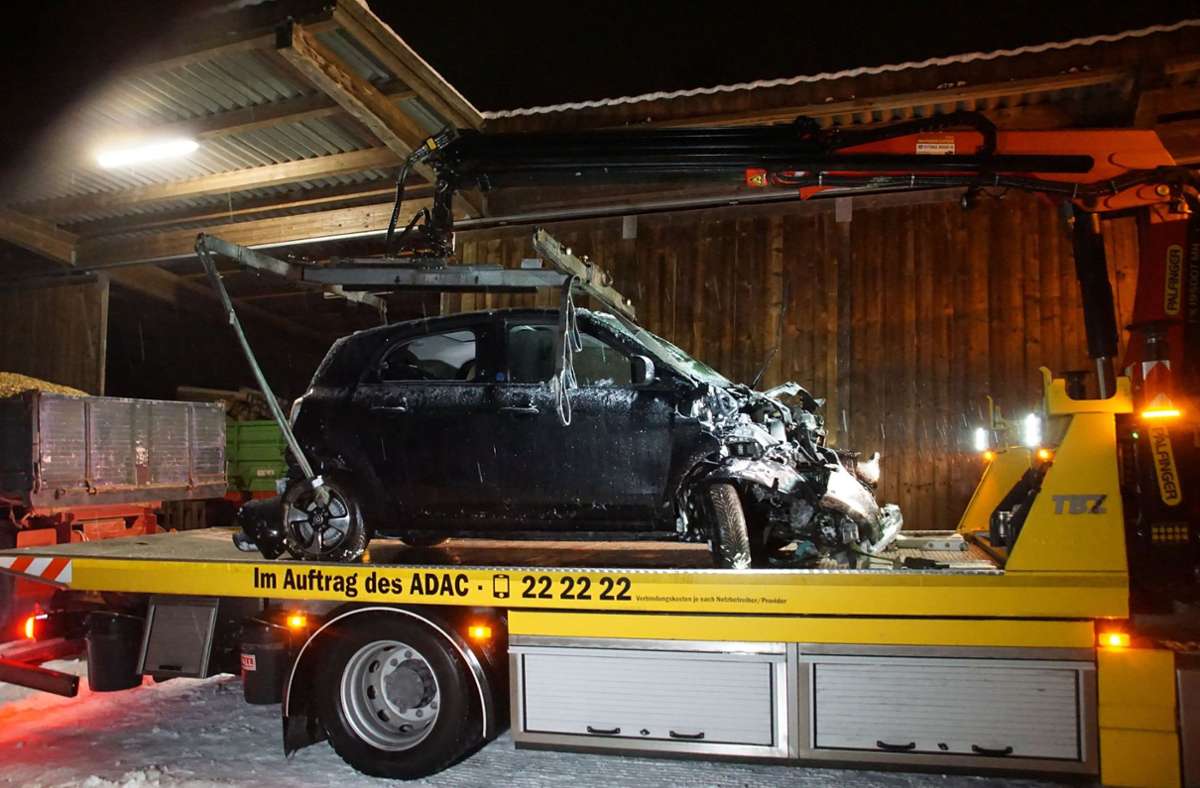 Winter in Baden-Württemberg: Unfälle durch Schnee und Glatteis - ein Autofahrer stirbt