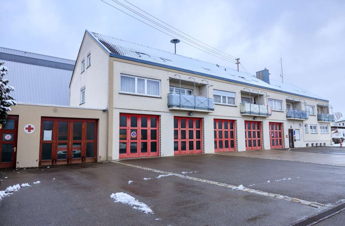 Ehningen: Neue Fahrzeughalle für die Feuerwehr
