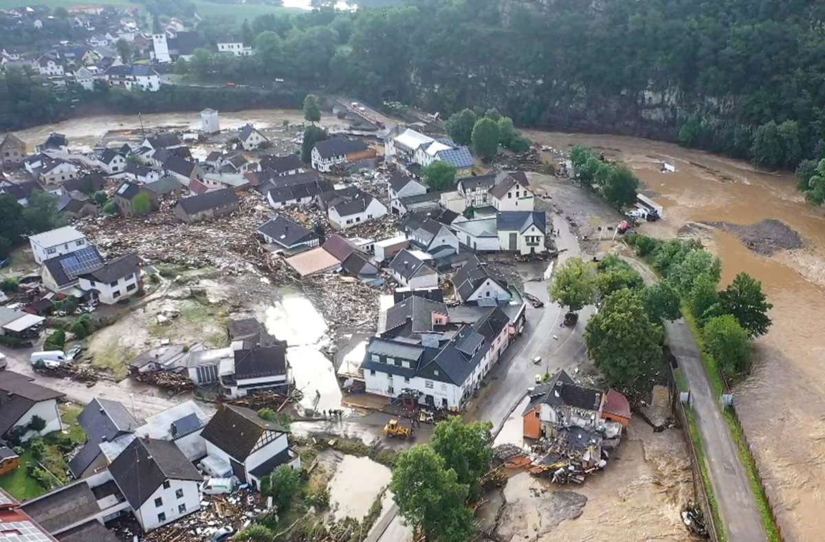 Hochwasser-Katastrophe  in Rheinland-Pfalz: „Wir sahen, wie Häuser weggerissen wurden“