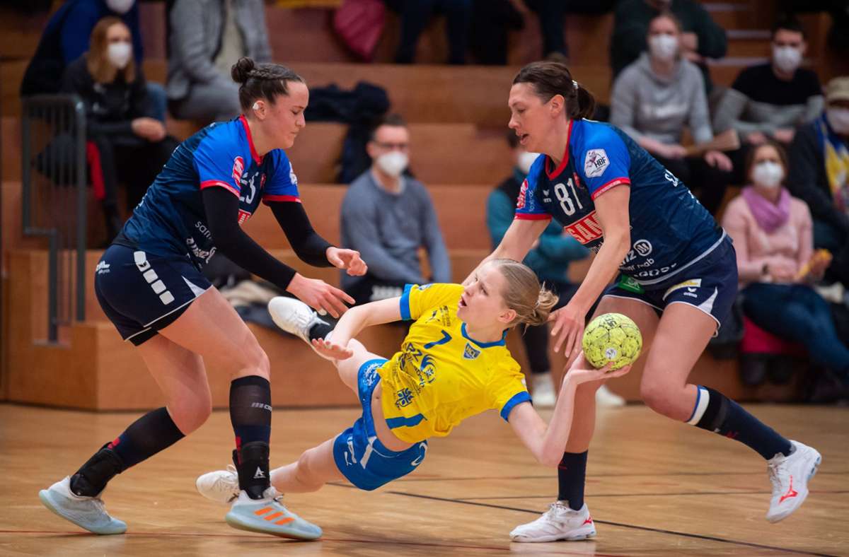2. Handball-Bundesliga Frauen: SG H2Ku Herrenberg ist in Leipzig chancenlos