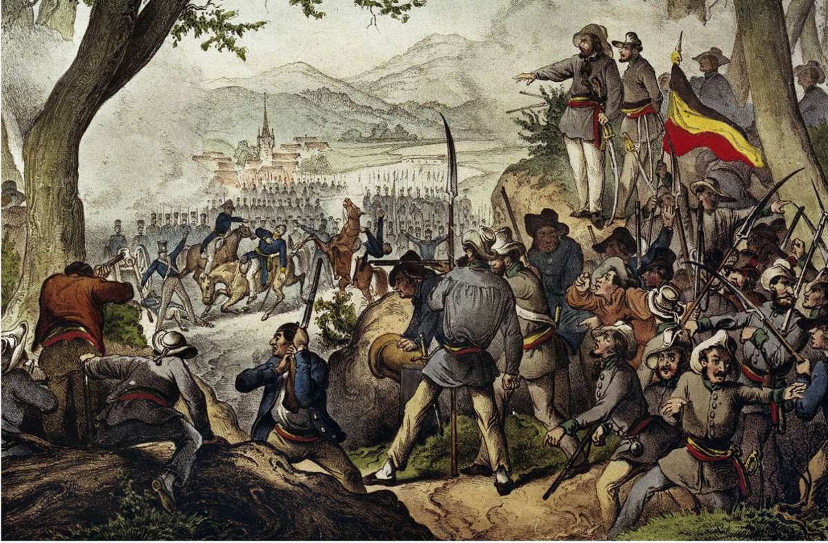 Vor 175 Jahren: Aufstand in Baden: Auf dem Weg zur Republik