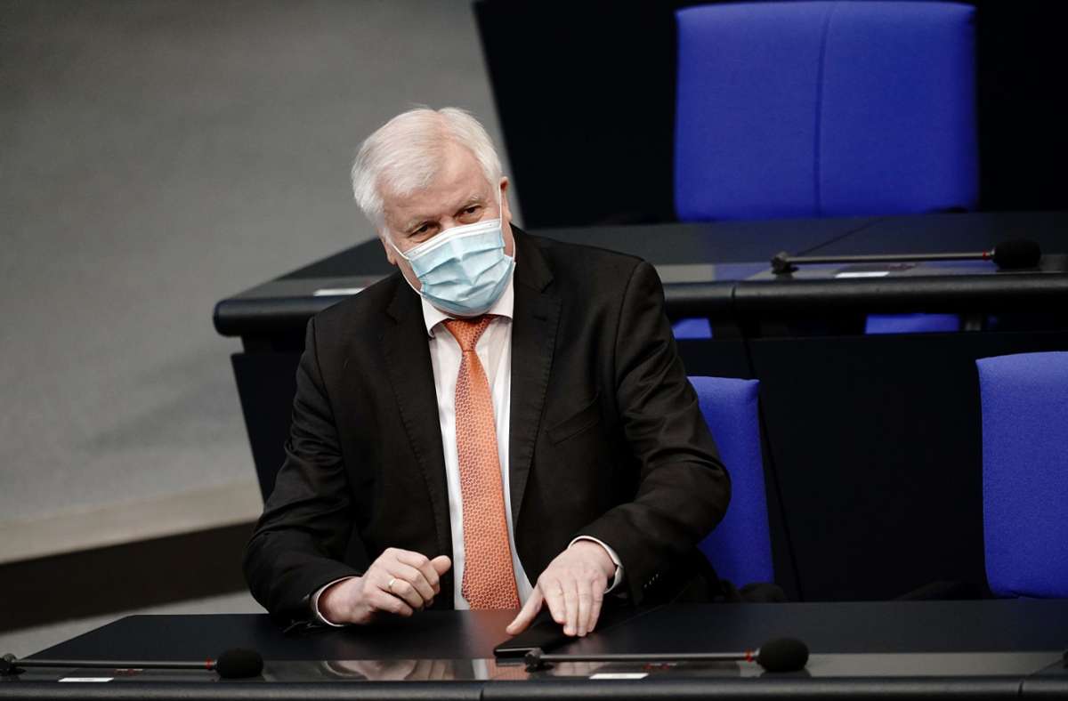 Horst Seehofer: Bundesweite Regeln für Pandemie-Bekämpfung vonnöten