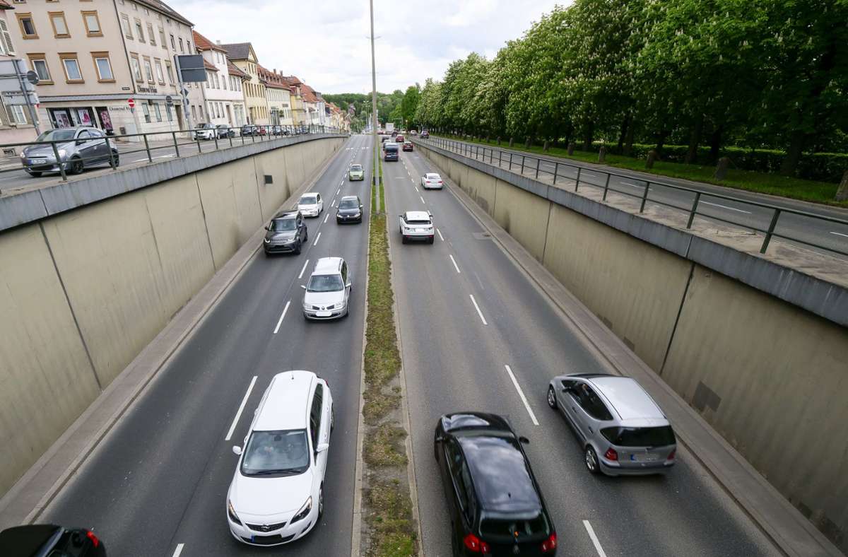 Verkehr in Ludwigsburg: Kein B 27-Tunnel und kein Parkhaus an der Bärenwiese