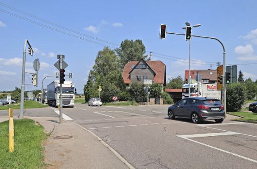 Die Pfiffka-Kreuzung in Richtung Rohrau – bald Vergangenheit? Foto: Käthe Rueß