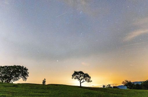 Die meisten Sternschnuppen sind am 8. Oktober abends zu erwarten. Foto: 7aktuell.de/Daniel Jüptner