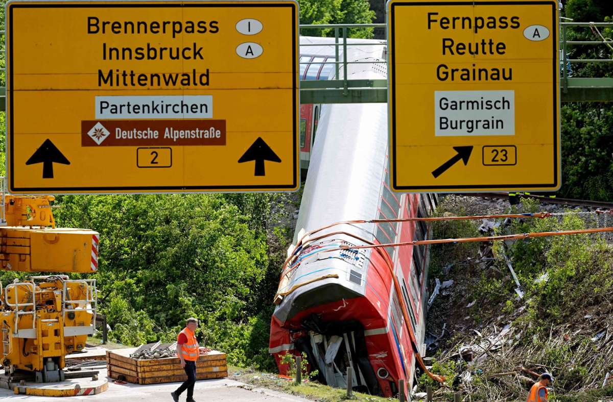 Zugunglück in Garmisch: Bahn-Mitarbeiter im Fokus der Ermittler