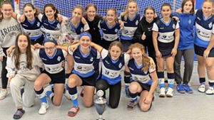 U14-Mädels der SV Böblingen gewinnen eigenes Jugendturnier