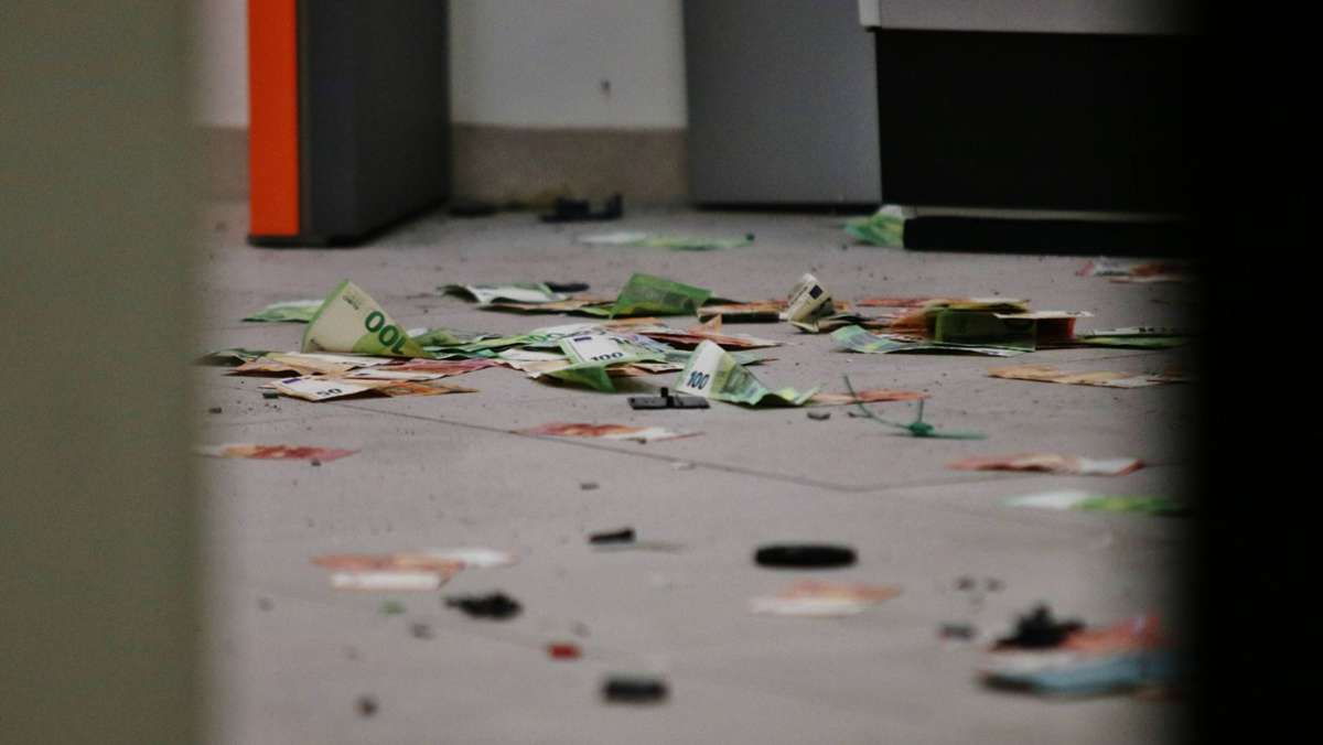 Heilbronn: Wieder Geldautomat gesprengt – Täter flüchten ohne Beute