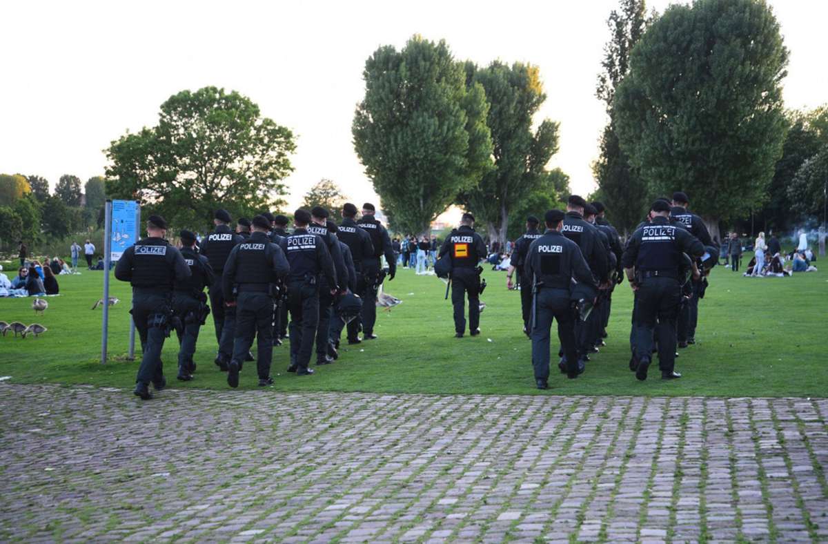 Randale in Heidelberg: Polizei und Stadt beraten über weitere Schritte