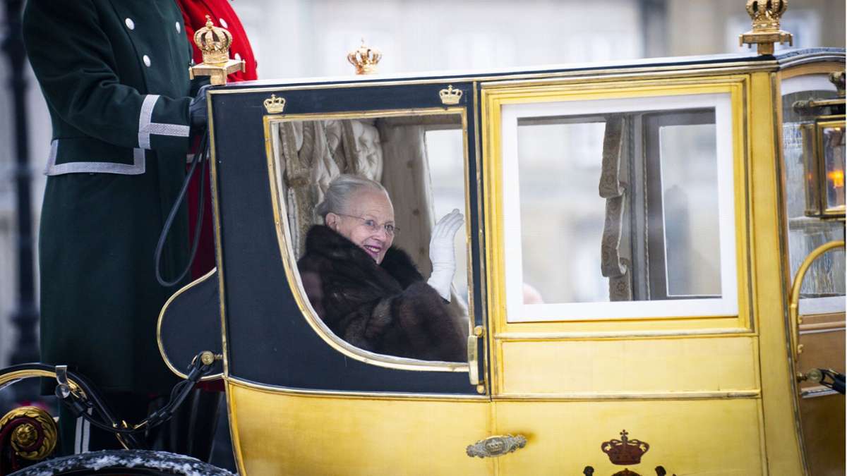 Dänemark: Königin Margrethe zum letzten Mal in Kutsche zum Neujahrsempfang
