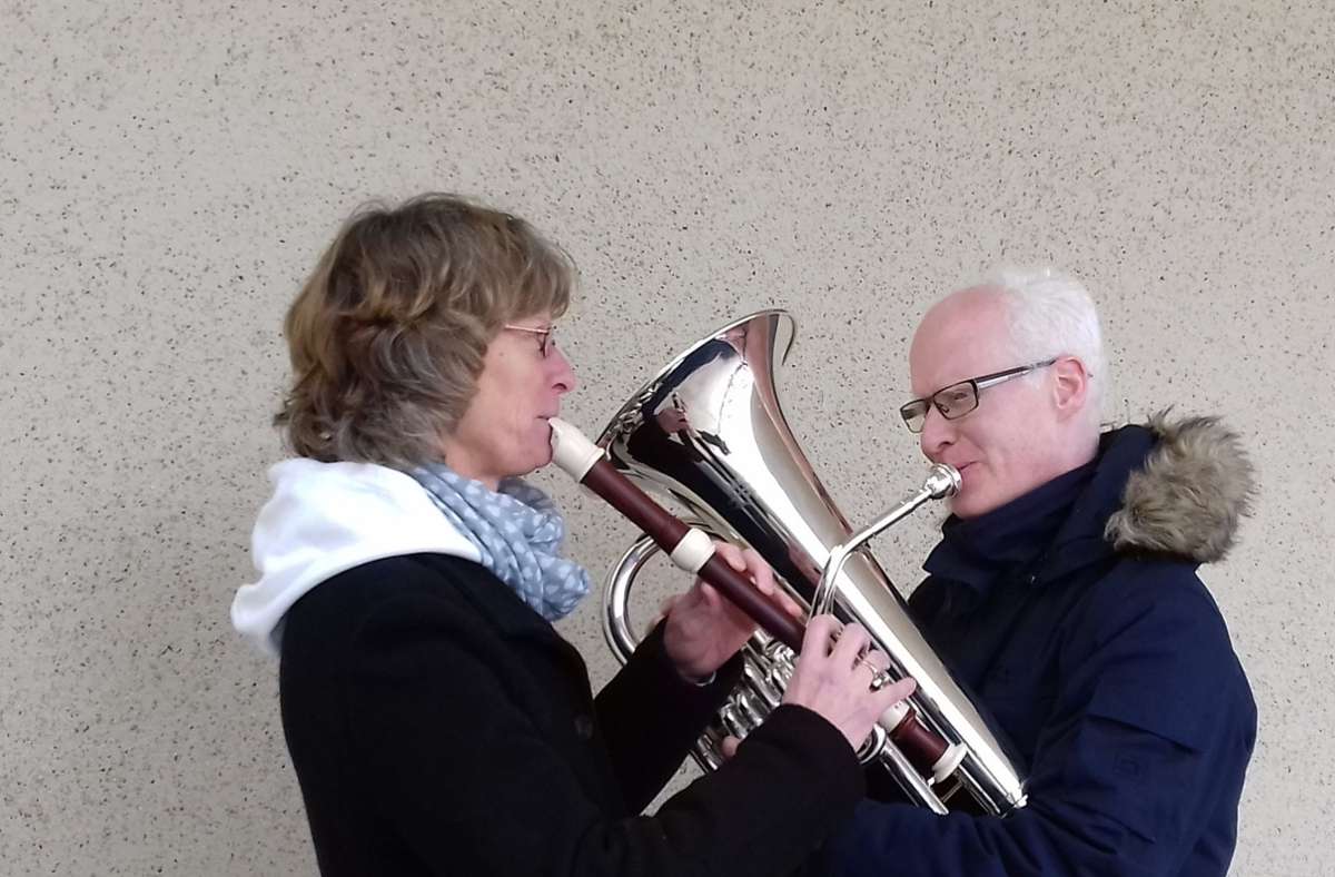 Am Sonntag in Holzgerlingen: Kirchenkonzert  mit Andreas Schweizer und Christine Breuer