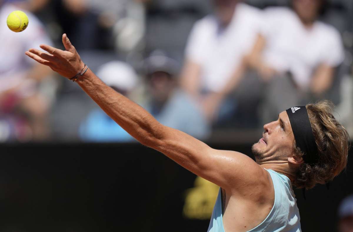 ATP-Masters von Rom: Zverev erreicht nach Auftaktsieg Achtelfinale