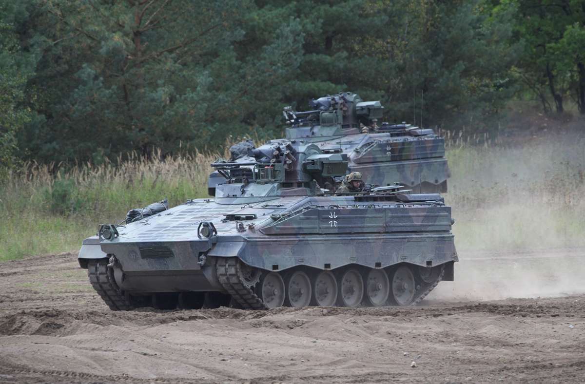Höherer zweistelliger Millionen-Auftrag: Rheinmetall soll weitere 40 Marder-Schützenpanzer an Ukraine liefern