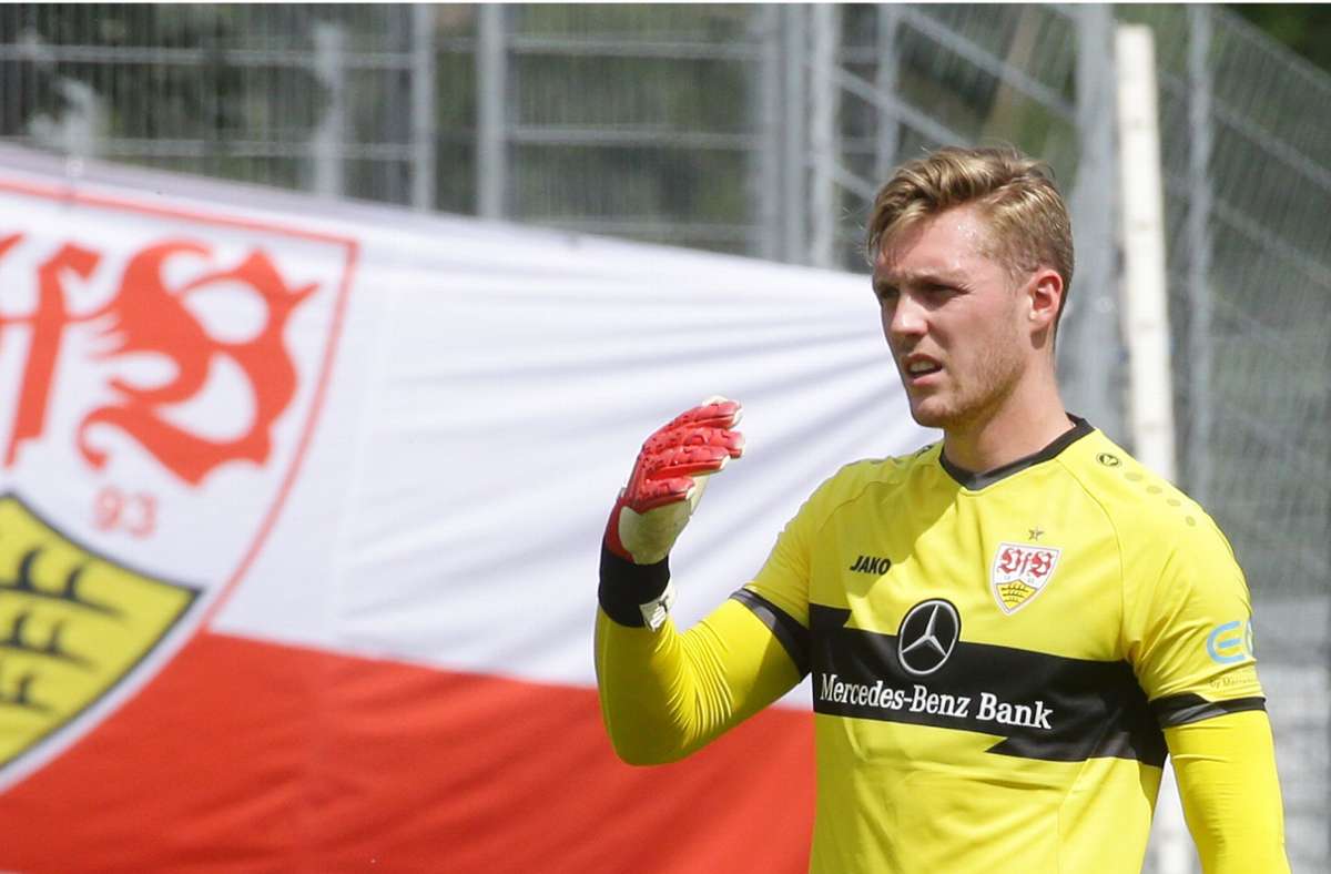 Florian Müller ist die neue Nummer eins und könnte in Berlin sein Pflichtspieldebüt feiern.