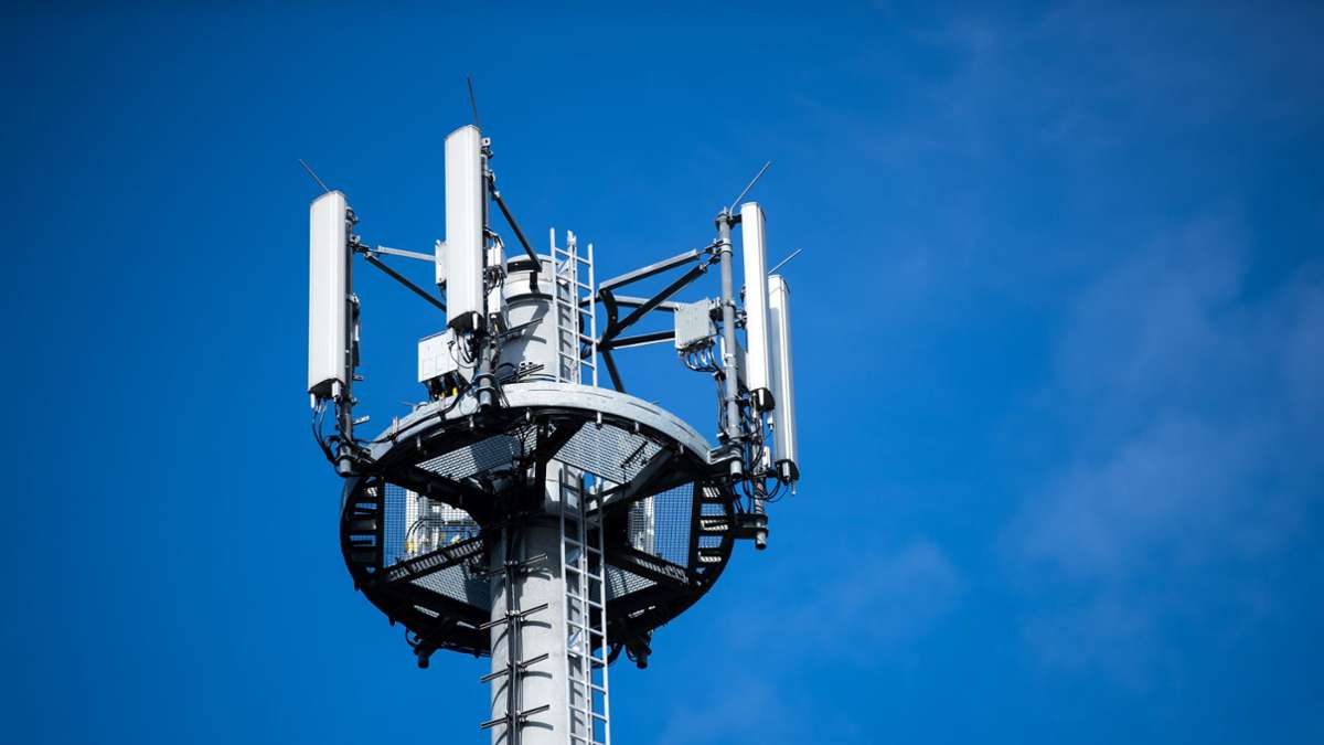 Für ein flächendeckendes Mobilfunknetz: Ein 40 Meter hoher Funkmast für Ehningen