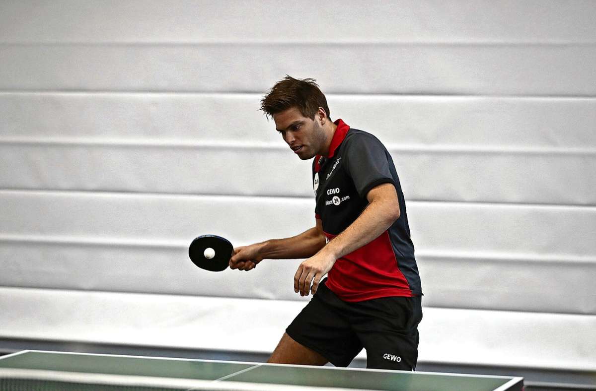 Tischtennis: Sven Happek spielt in der 3. Liga