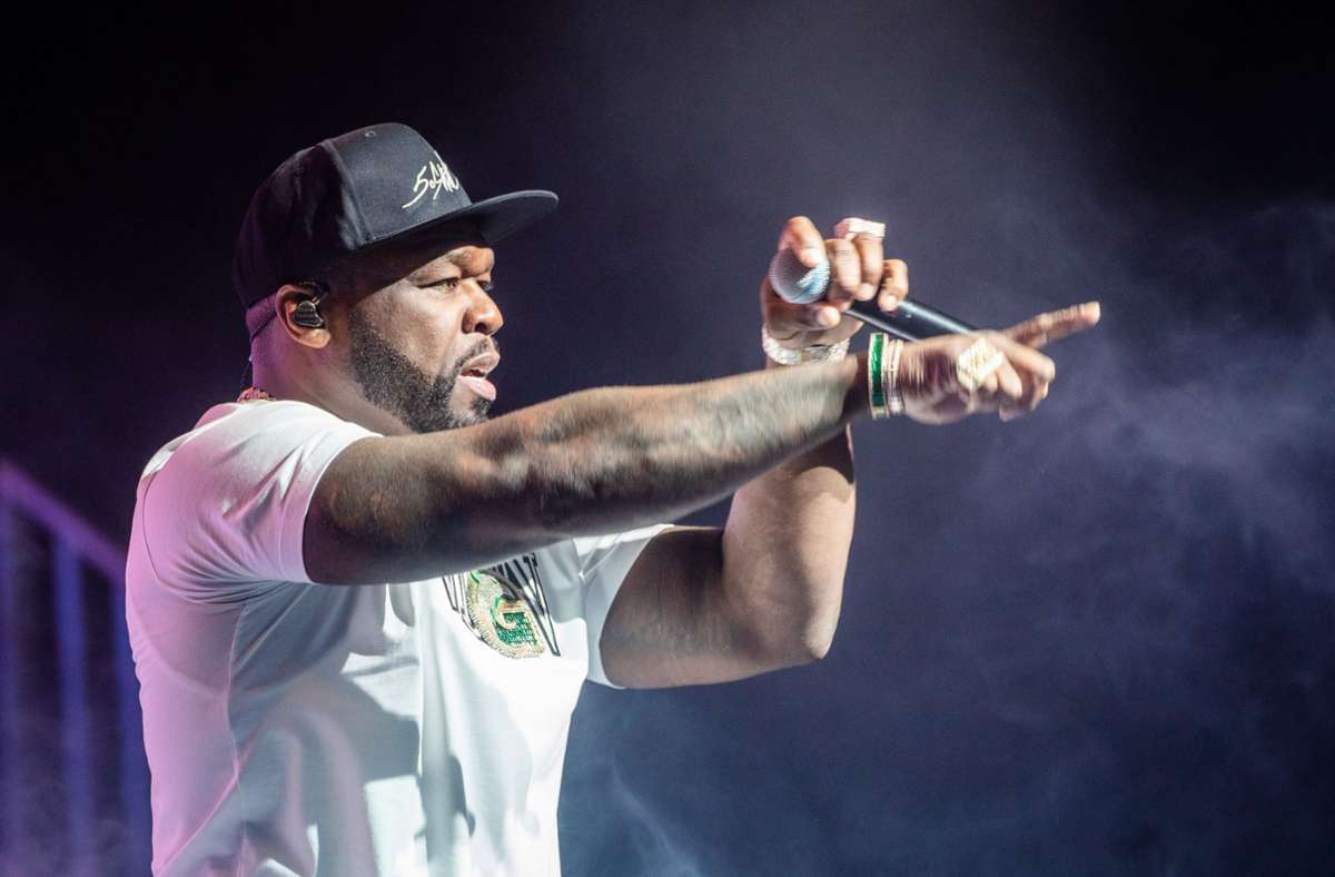50 Cent in Stuttgart: Pimp, Pomp und Hip-Hop-Nostalgie