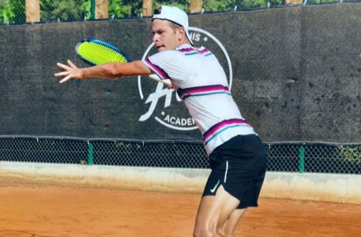 Tennis bei der TA VfL Sindelfingen: Simon Anthony Ivanov erst im Finale gestoppt