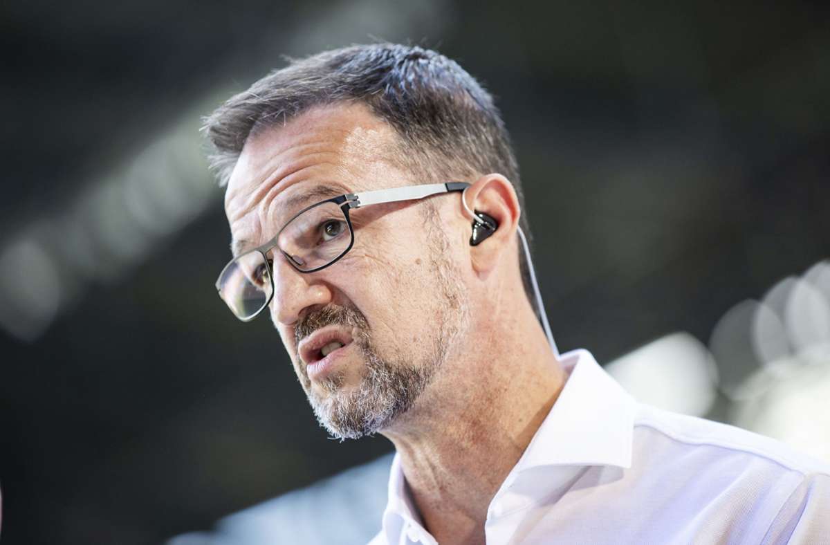 Hertha-BSC-Geschäftsführer Fredi Bobic – wechselt er zum DFB? Foto: dpa/Tom Weller