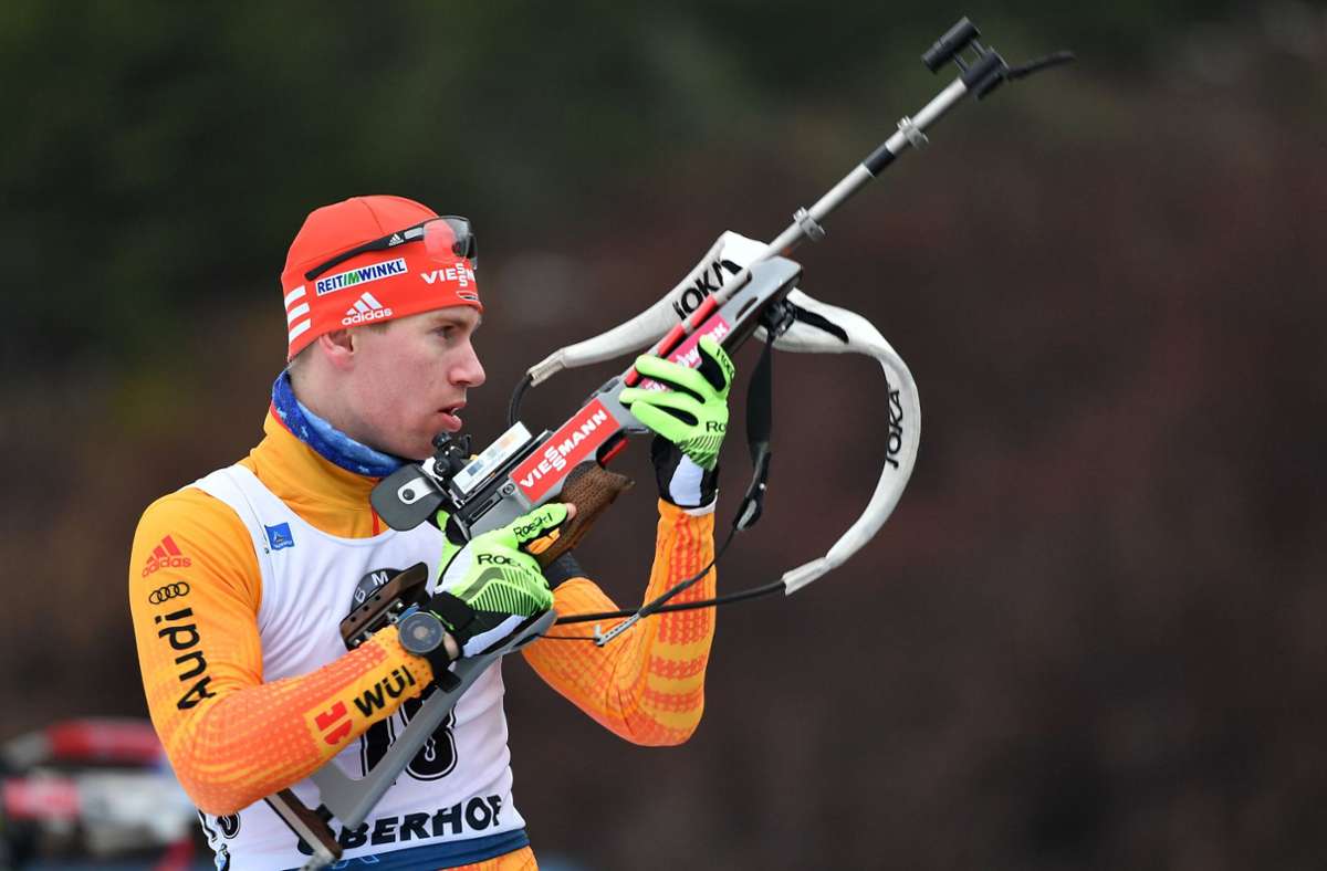 Biathlon-Überraschung: Johannes Kühn gewinnt Hochfilzen-Sprint