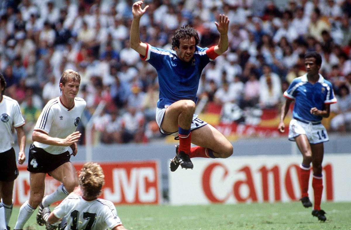 Michel Platini war der Star der französischen Mannschaft bei der EM 1984 – so viele Tore wie er erzielte bisher niemand bei einer Europameisterschaft.