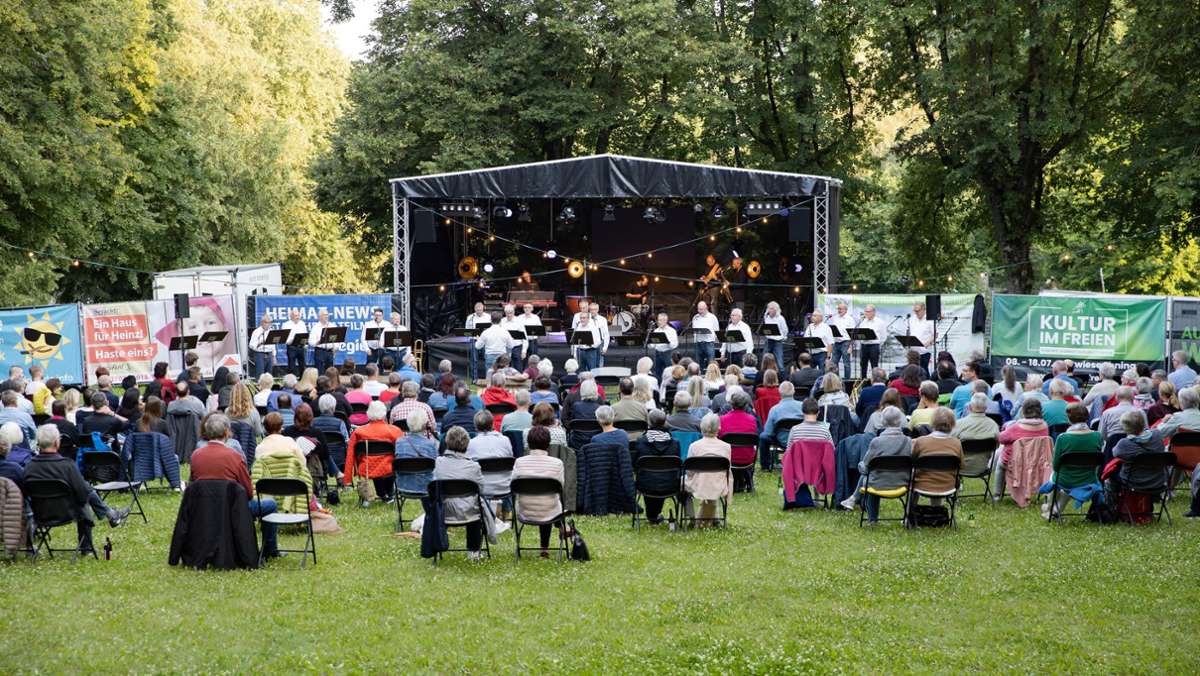Bei „Kultur im Freien“: Liederkranz Ehningen gibt als erster Chor im Kreis wieder ein Konzert