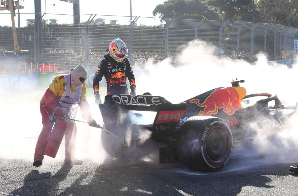 Die Formel 1 in Australien: Max Verstappen, der Pannenkönig