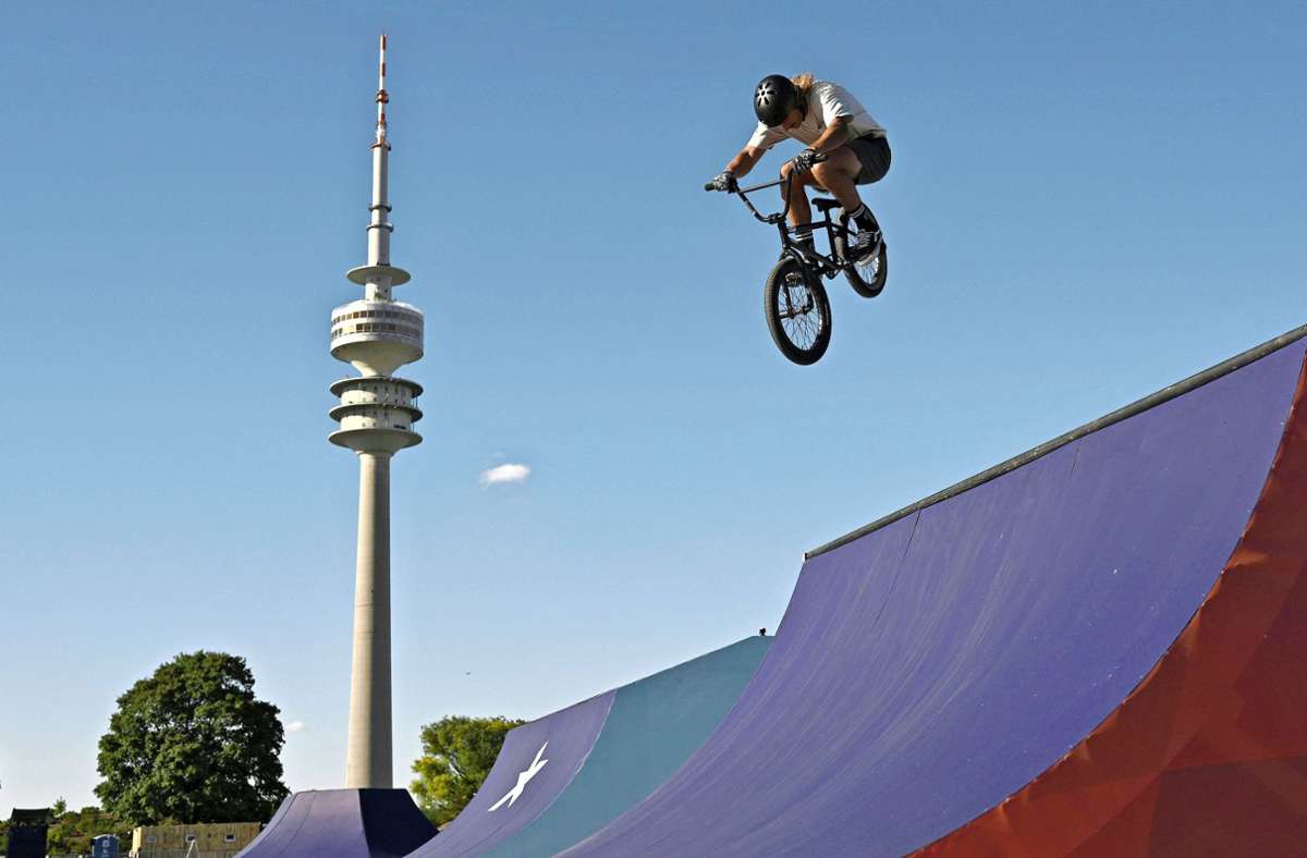 Im Olympiapark von München fanden seit 1972 zahlreiche Veranstaltungen aller Art statt – zuletzt auch die BMX-Europameisterschaften.