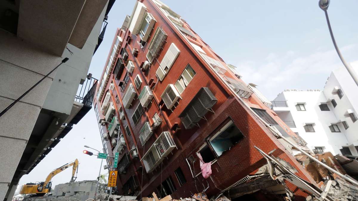 Katastrophen: Vermisstensuche läuft nach schwerem Beben in Taiwan