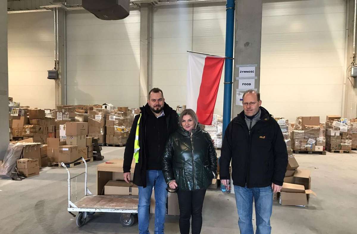 Nach Besuch im polnischen Chelm: Sindelfingen fährt Hilfsleistungen hoch