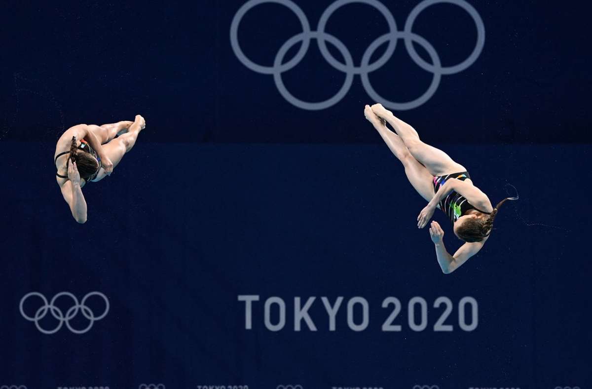 Wasserspringen bei Olympia 2021: Hentschel und Punzel holen erste Medaille für Deutschland