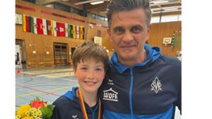 Moritz Failenschmid von der SV Böblingen holt zweimal Bronze